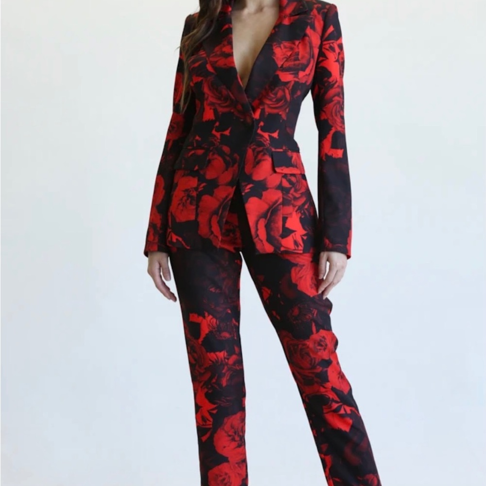 Blazer and pant suit set
